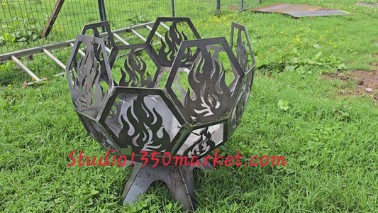 28 In Fire ball Fire Pit custom your logo or design local pick up only!